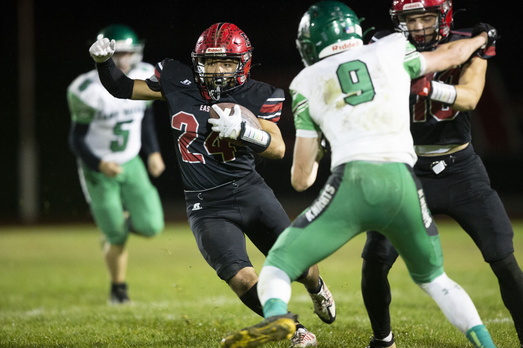 East Valley vs. East Valley-Spokane football
